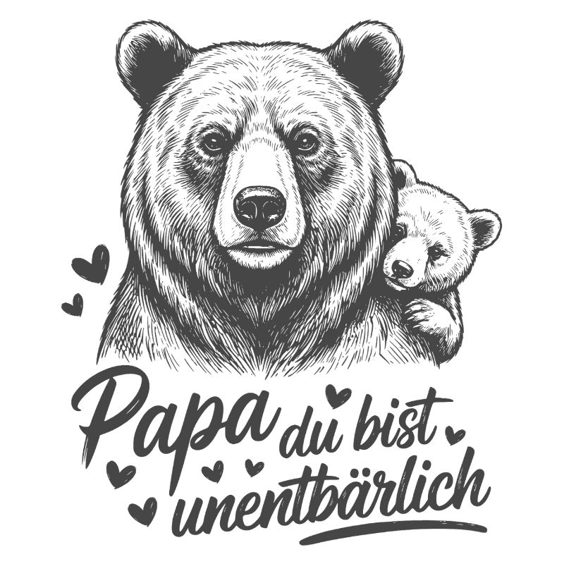 Papa Du bist unentBÄRlich