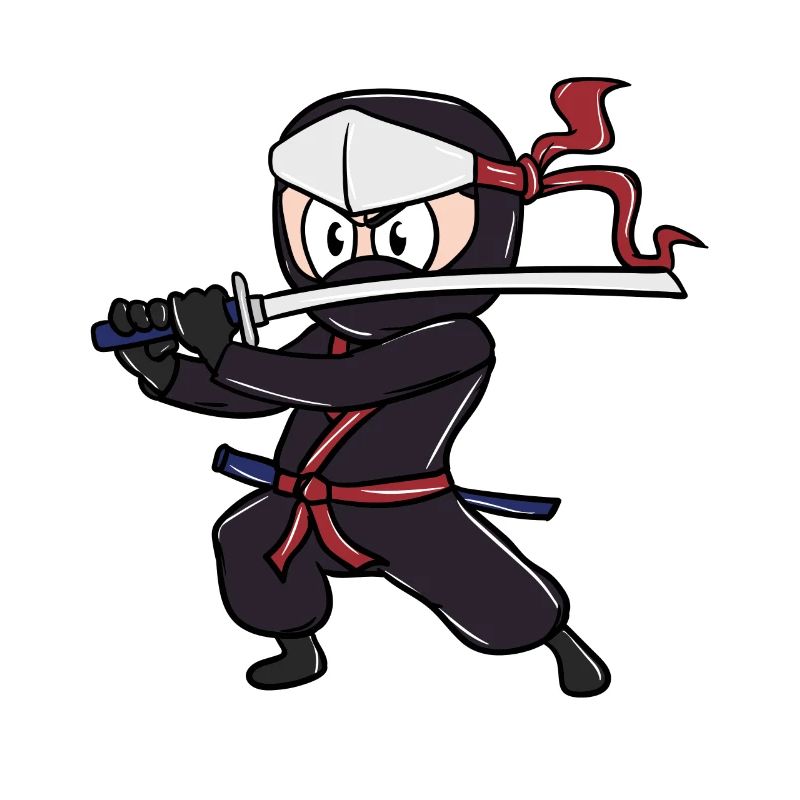 Perfektes Kinder Samurai, Ninja, Ninjas Geschenk