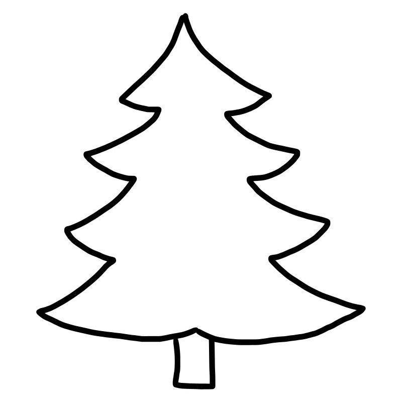 Tannenbaum Zeichnung