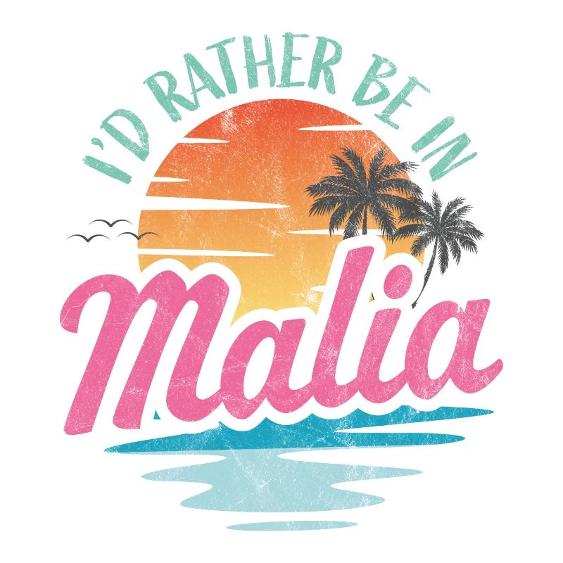 I'd rather be in Malia