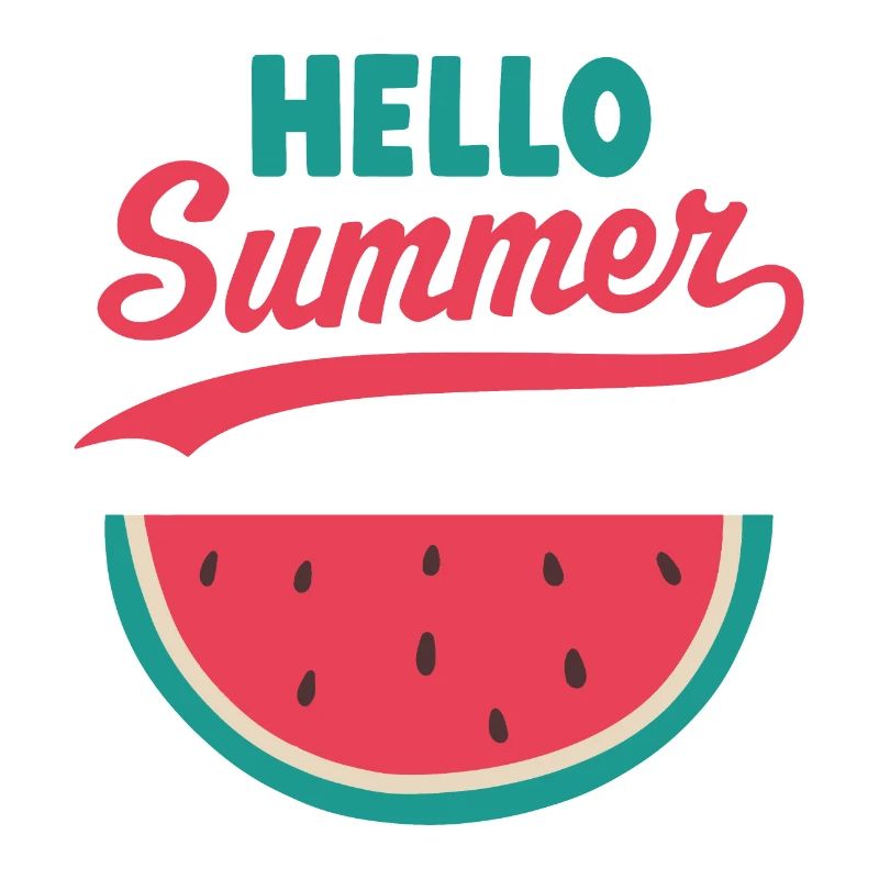 Hallo Sommer Wassermelone