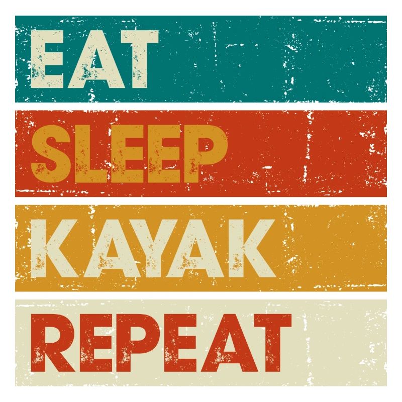 Manger dormir kayak répéter