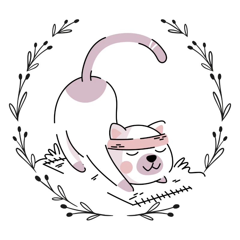 Chiot rose Bandeau breloque