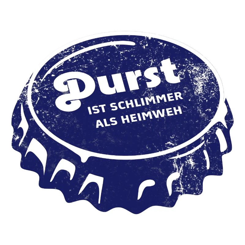 Schlimmer Durst blau