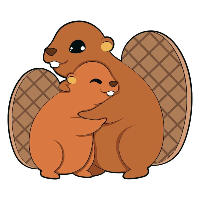 Beaver Hugging