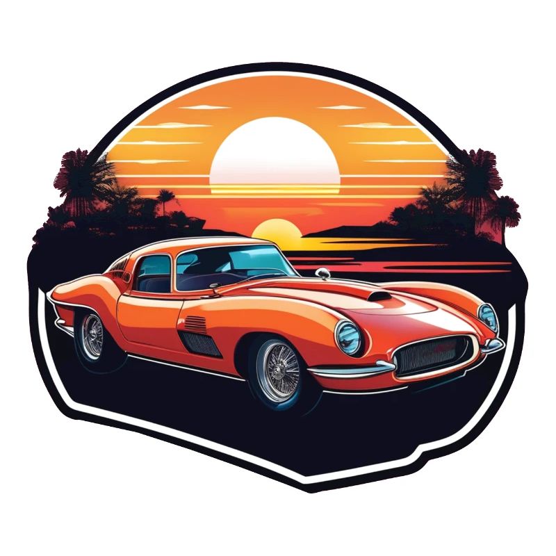 Oldtimer Sonnenuntergang