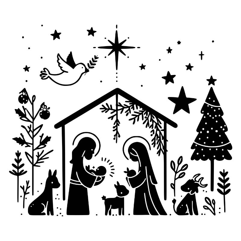Weihnachtskrippe