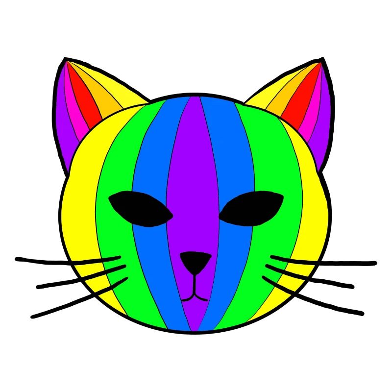 Regenbogen Katze