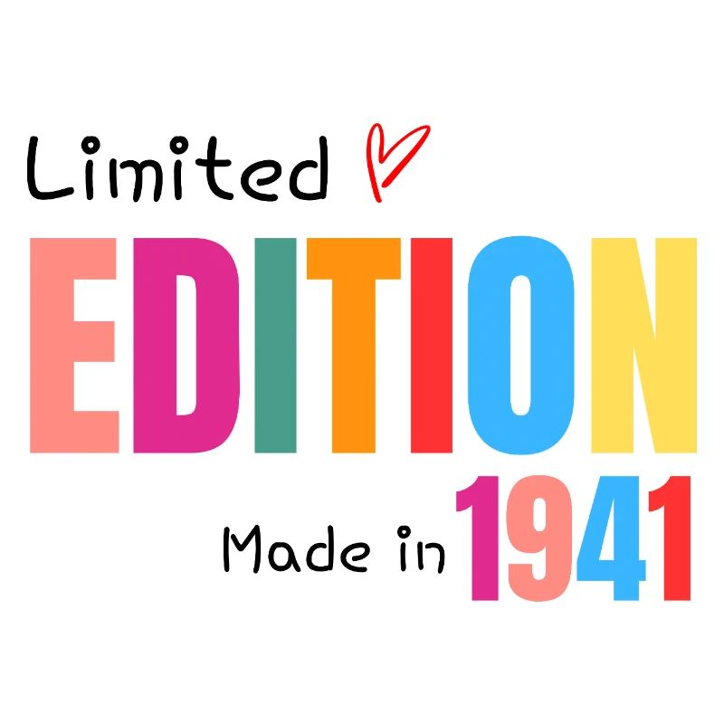 Limitierte Auflage Hergestellt 1941