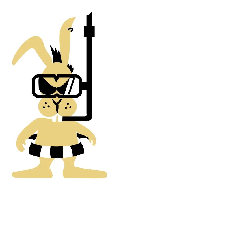 Diver bunny (3c)