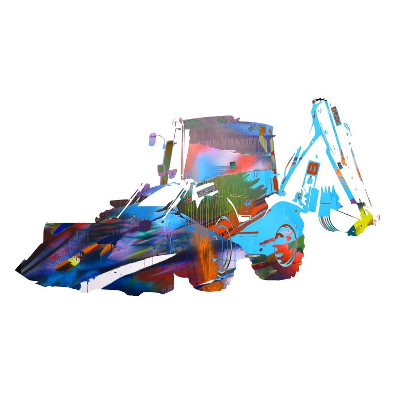 bagger,baggerfahren,baggerfahren,graffiti