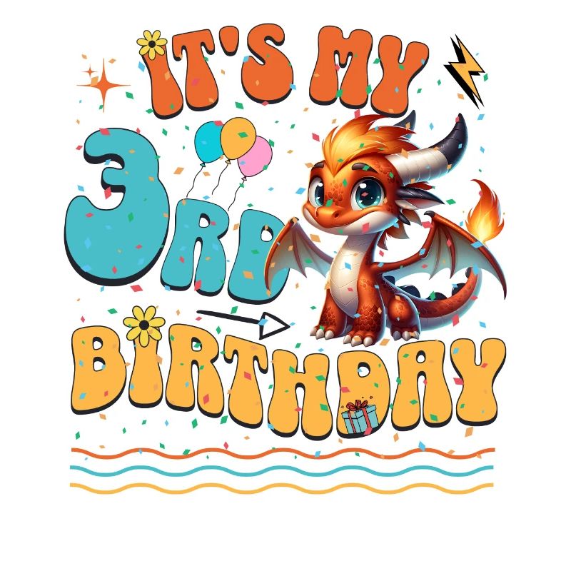 Dragon 3rd Birthday Dragon