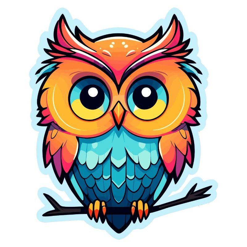 Eule Illustration