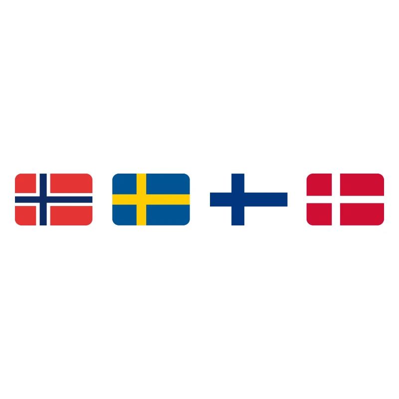 SCANDINAVIAN FLAGS