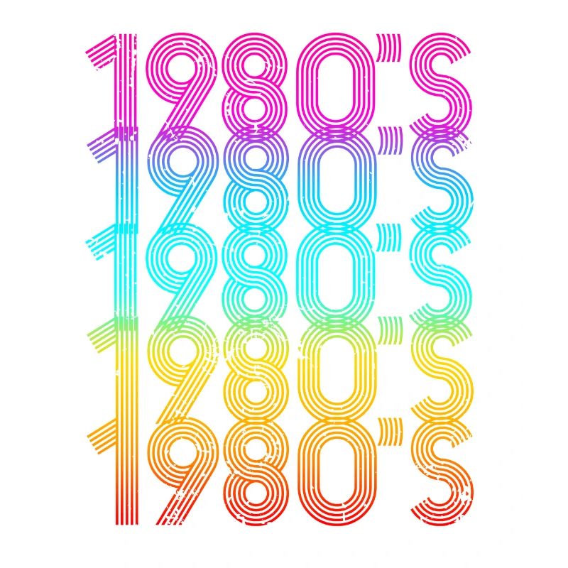 1980'er 80er Jahre