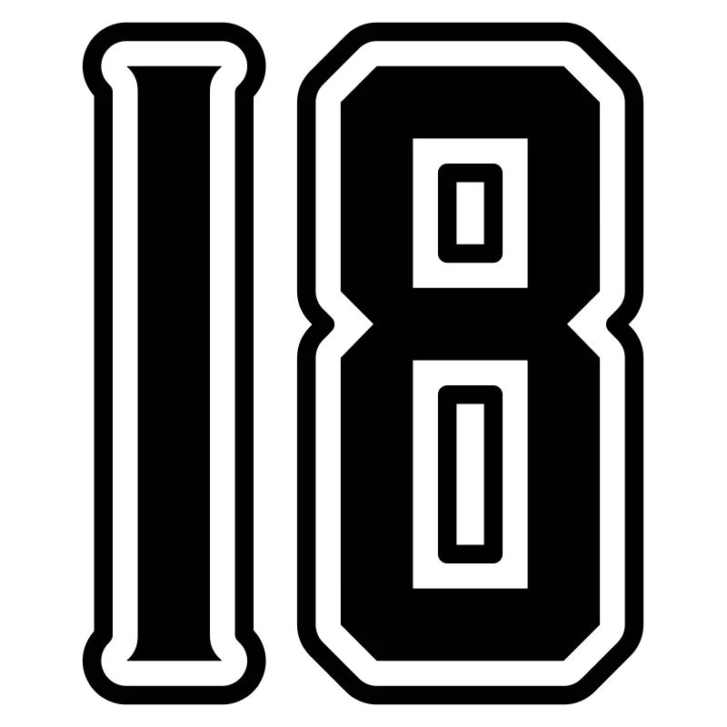 18 number symbol
