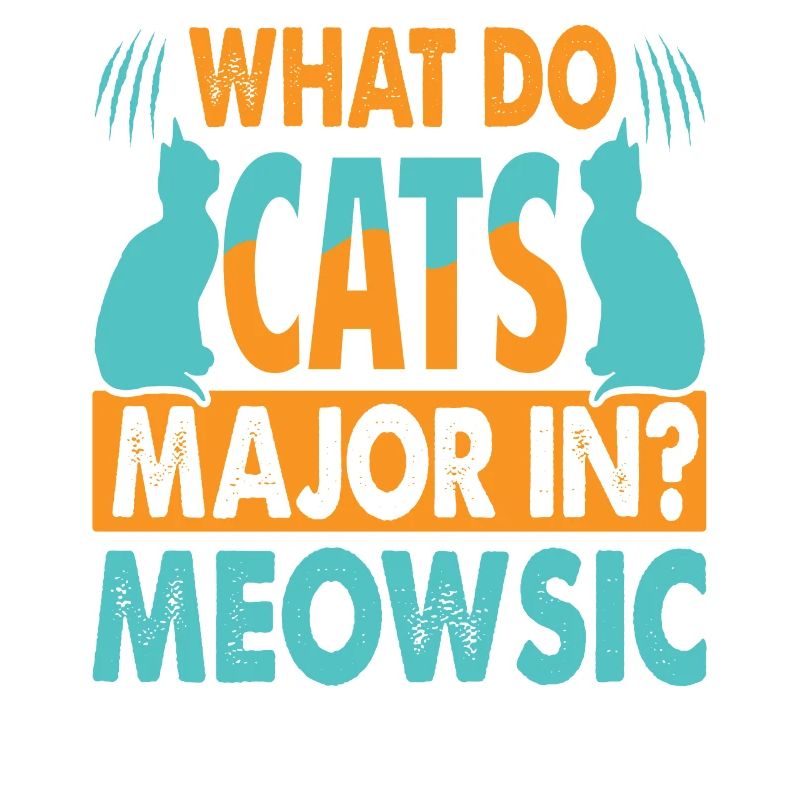 Dans quoi les chats se spécialisent-ils? Meowsic - Blagues de papa