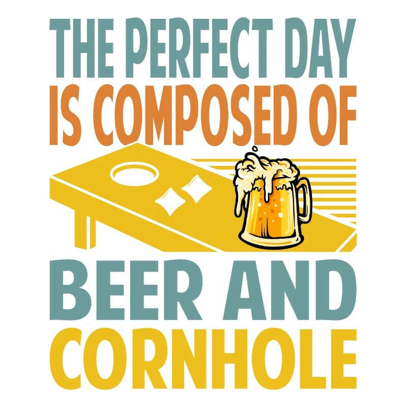 The Perfect Day est composé de bière et de cornhole -