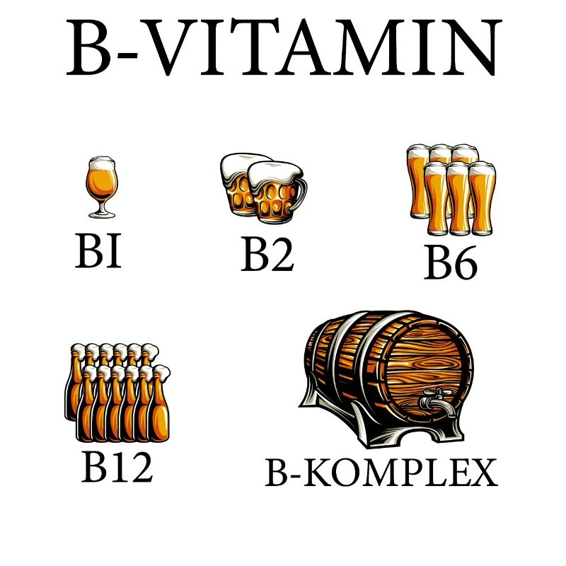 B-Vitamin Bier Alkohol