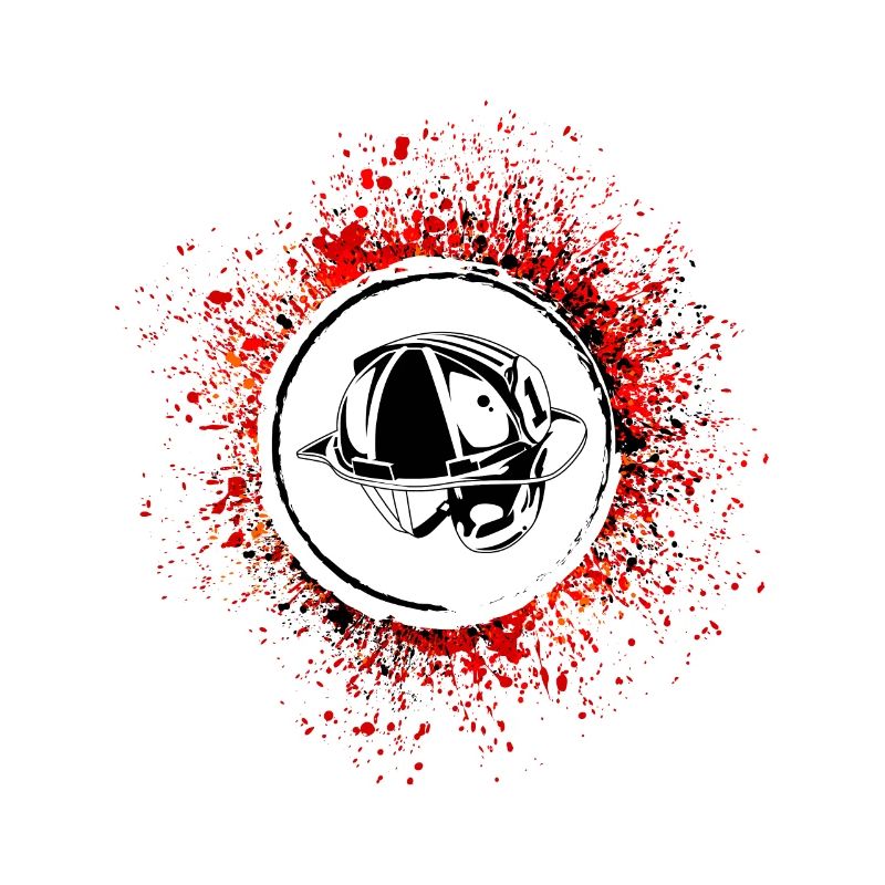 Feuerwehrhelm Symbol