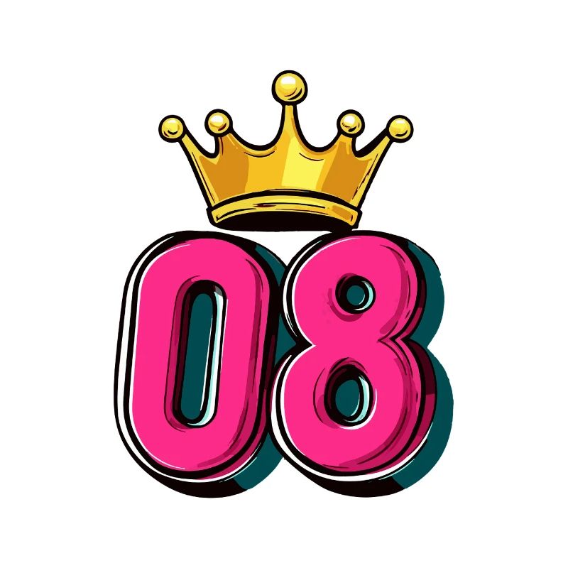 8 Zahl Krone