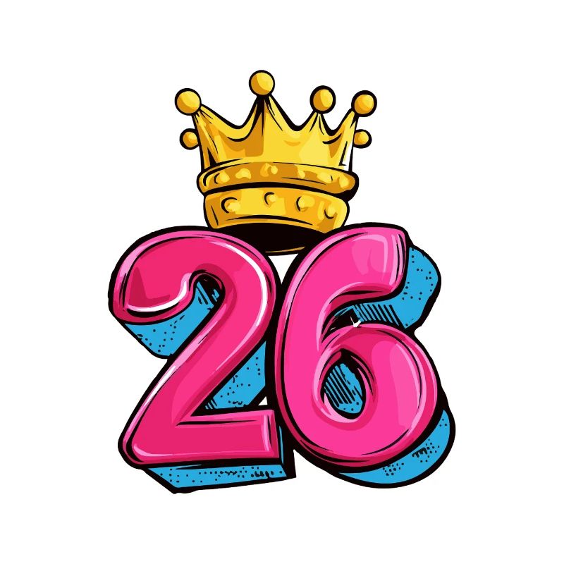 26 Zahl Krone