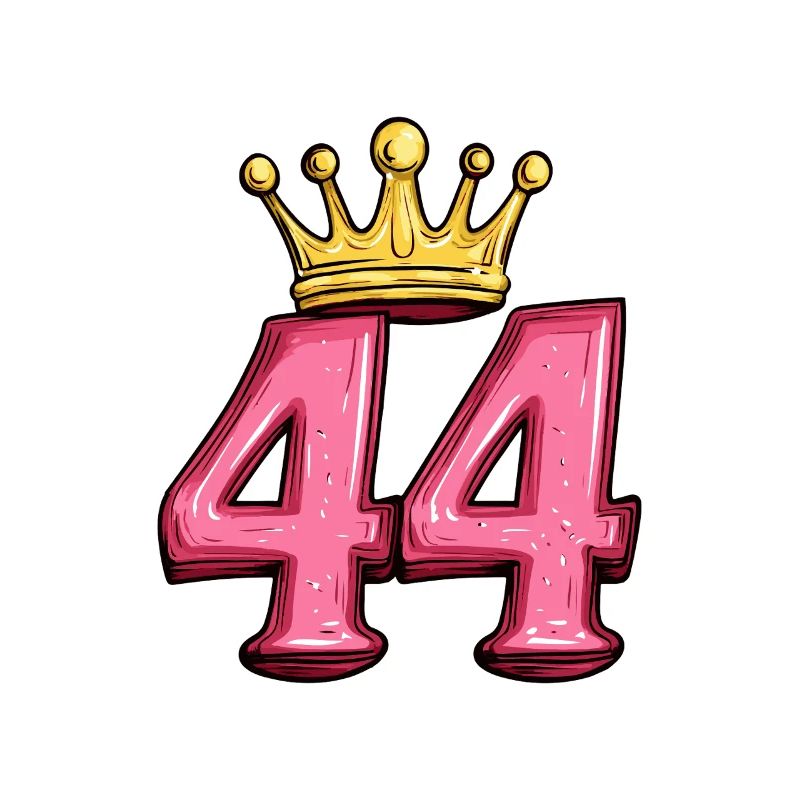 44 Zahl Krone