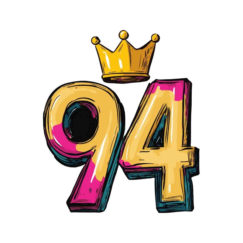 94 Zahl Krone