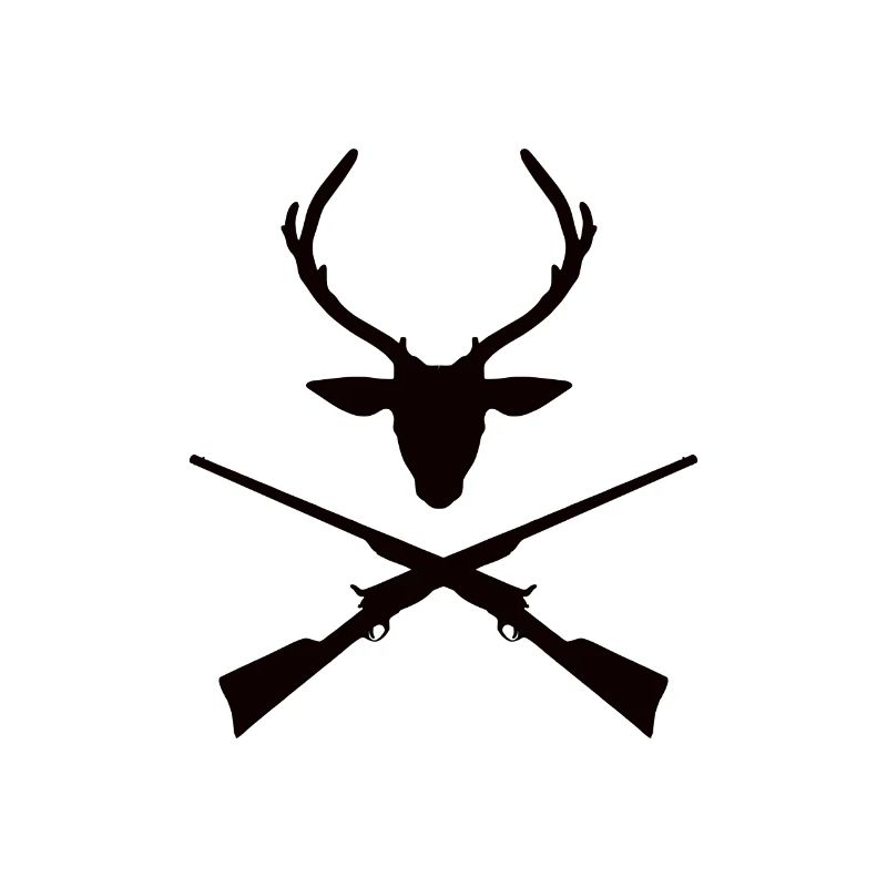 Hunting Logo Deer
