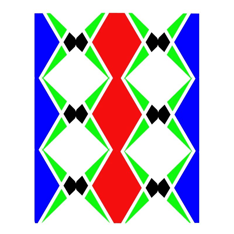 Multicolored unique design