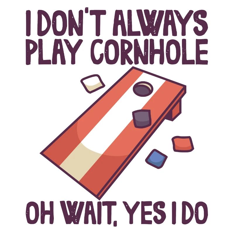 Cornhole Spiel Corn Hole Outfit mit Cornhole