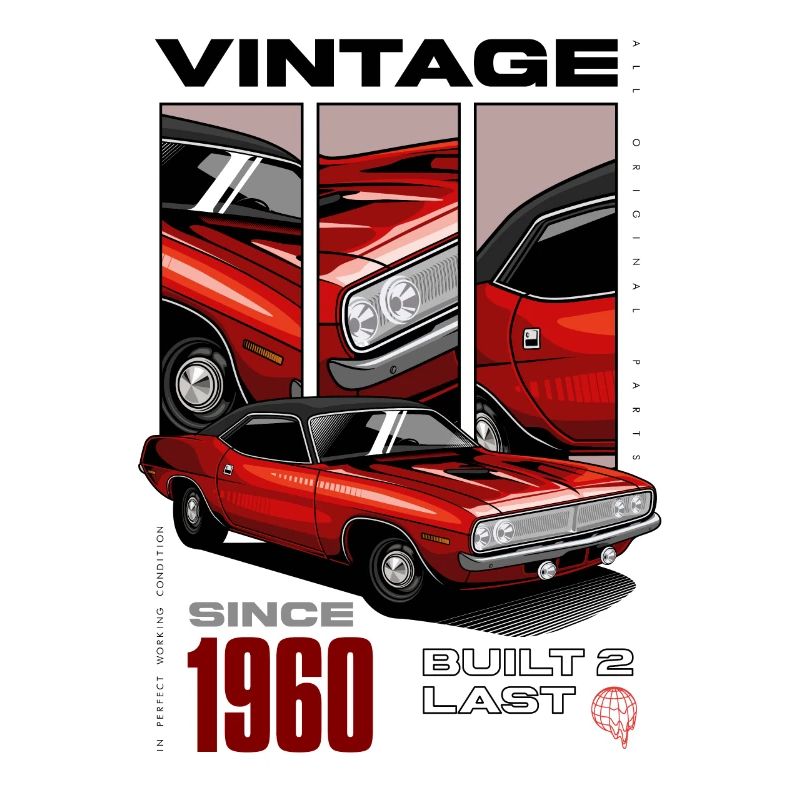 Ich bin nicht alt, ich bin ein Oldtimer, der 1960 geboren wurde