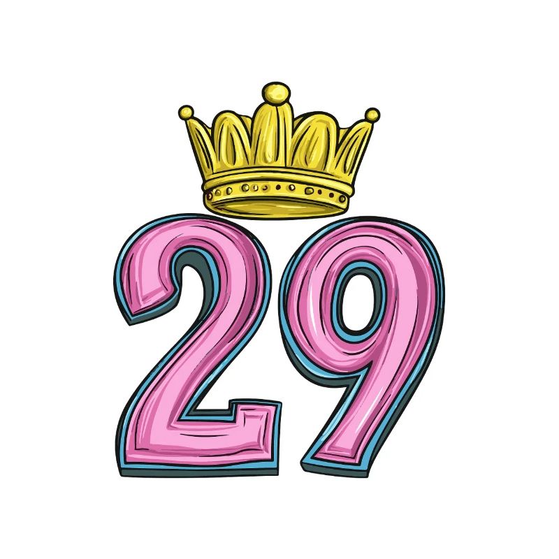 29 Zahl Krone