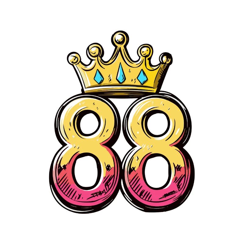 88 Zahl Krone