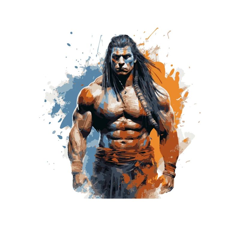 Indianer Fighter Häuptling