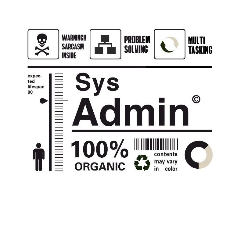 Sys Admin Pingouin Ordinateur Nerd pc Platine cpu ner