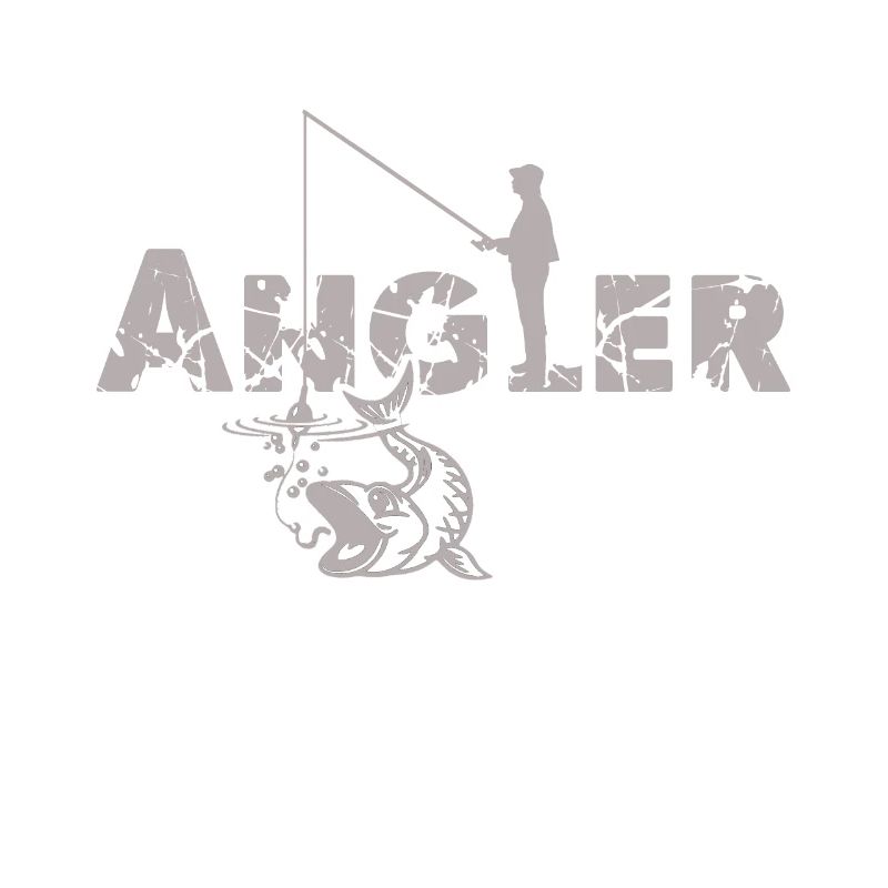 Angler fischen Fisch Geschenk