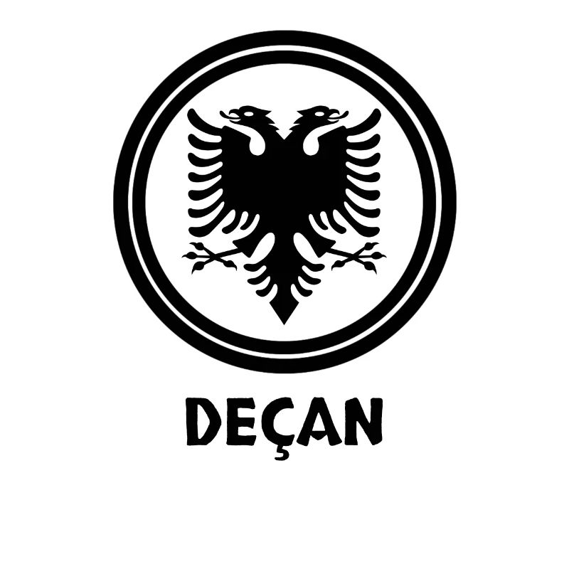 Albanien Flagge "Decan"