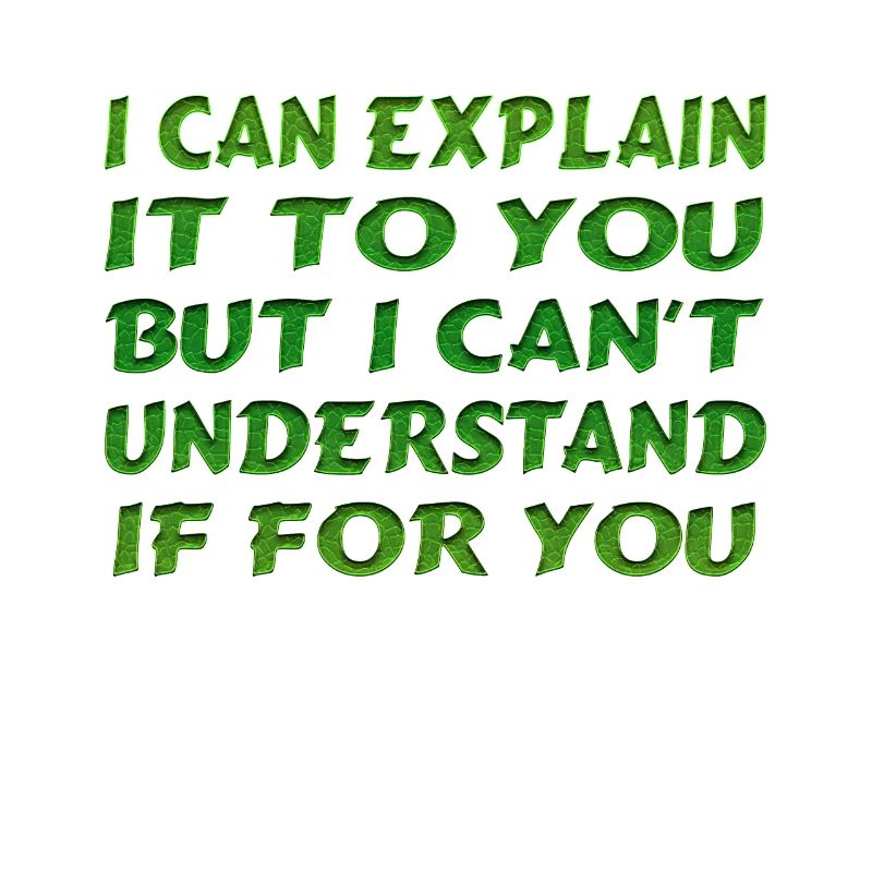 I Can Explain It For You