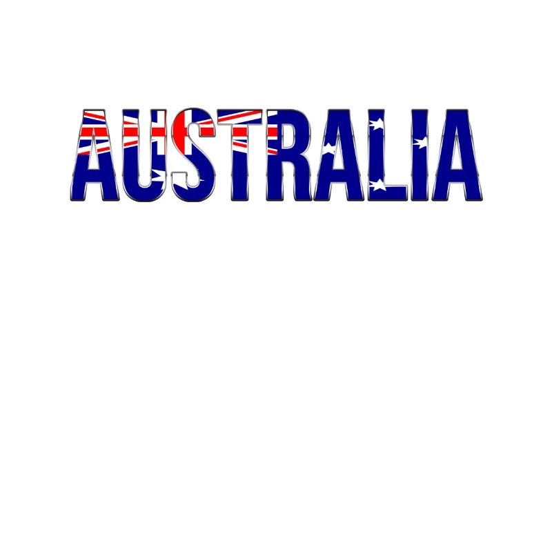 Conception de la police du drapeau australien