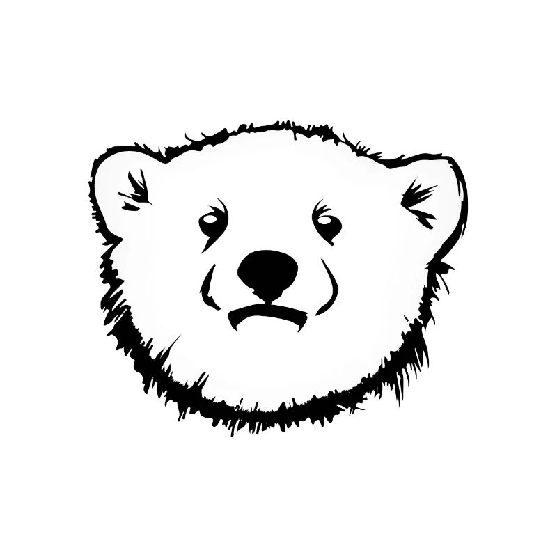 Eisbär Tiermotiv