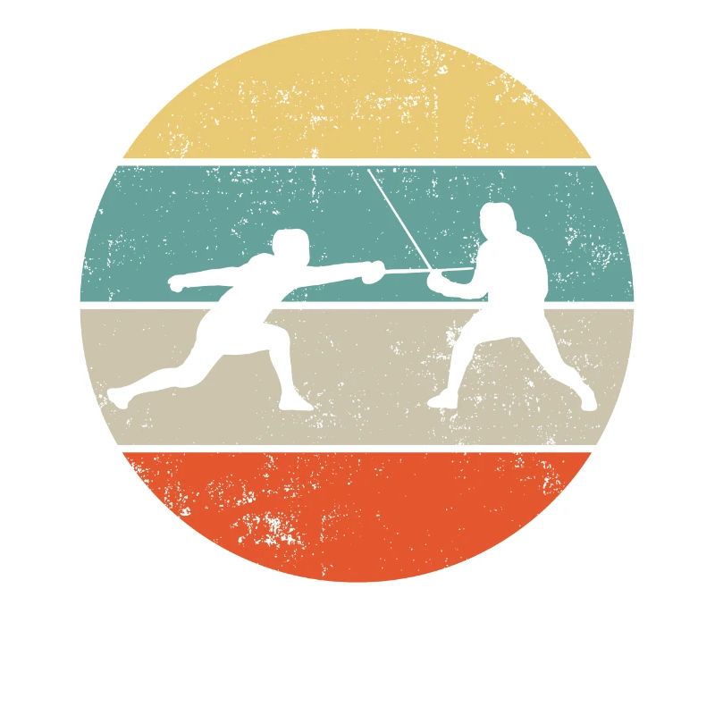 Fechten Fechter Retro