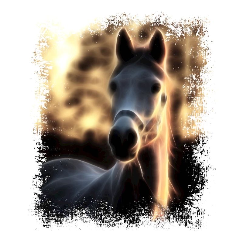 Pferd Goldener Schimmel