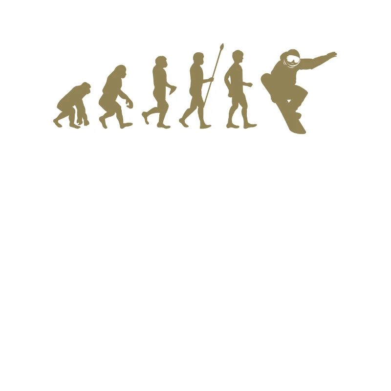 Snowboarder Evolution Geschenkidee