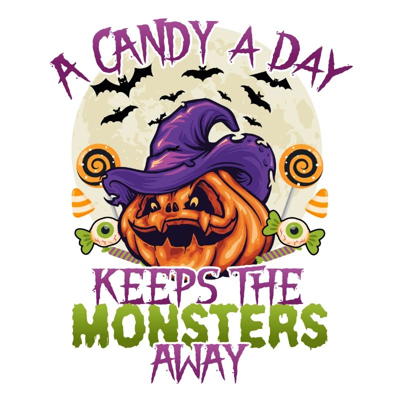 A candy a day keeps the monsters away