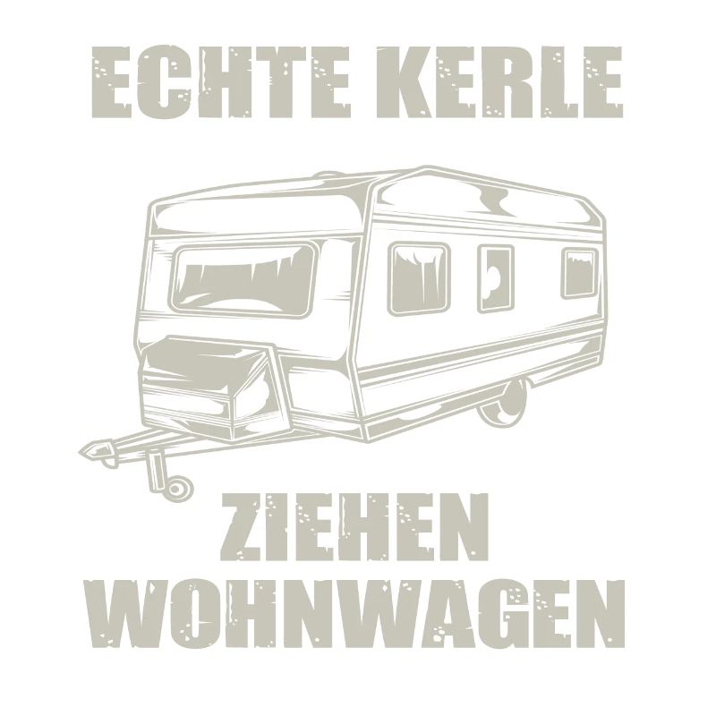 Echte Kerle Ziehen Wohnwagen