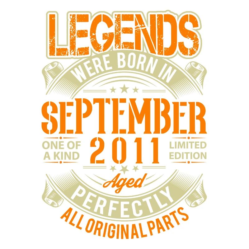 2011 September Birthday Legend