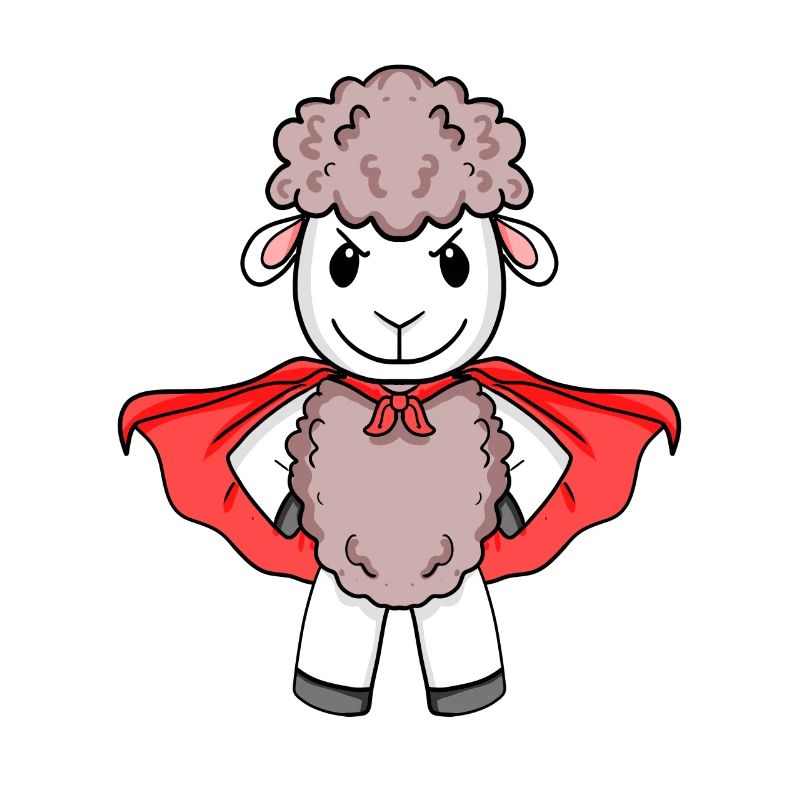 Sheep Superhero
