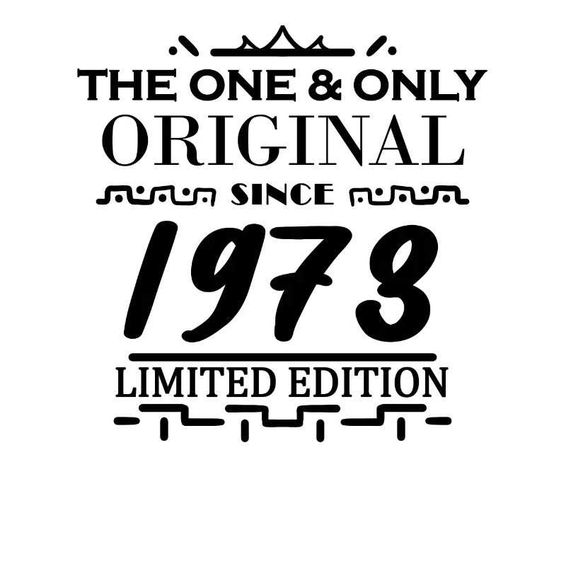 1973 - Année de construction 1973 - Naissance 1973