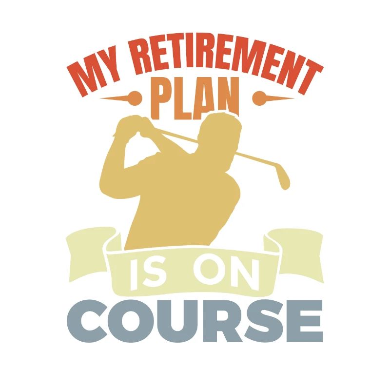 Golfer im Ruhestand